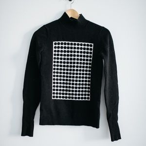 OPENING CEREMONY Felt Bubble Dot Sweater